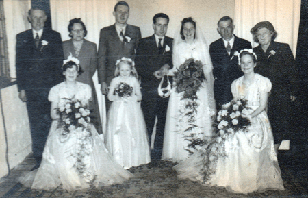 Marriage of Kathleen Cooling & Raymond Massey