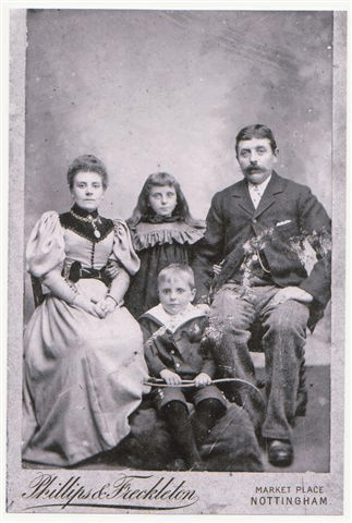 The family around 1892 - photos donated from Germany