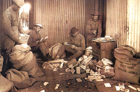 Christmas mail The Boer War 1902