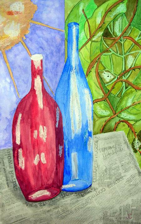 Bottles à la Frida Kahlo  ©