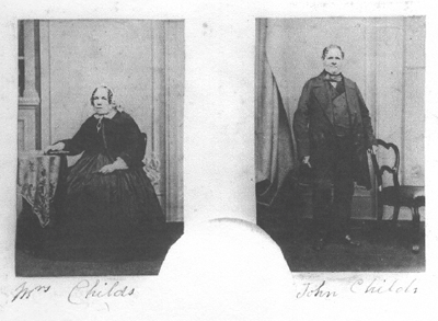 John & Maria Childs ( Eastaway ) Penzance
