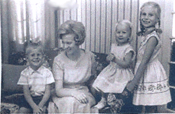Anne Jolly, born Phillips, and her children