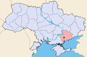 Location in Ukraine