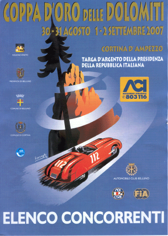 Cortina d'Ampezzo Alpine Classic Car Rally